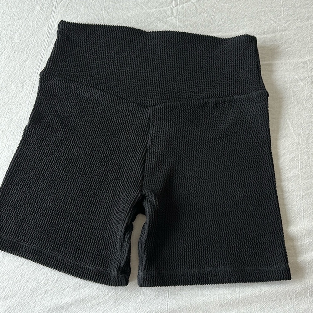 Cute black Bike Shorts perfect for workouts